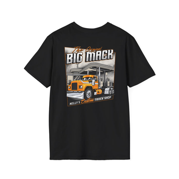 Big Mack Truck T-Shirt — Vintage Semi Truck Garage Graphic Tee