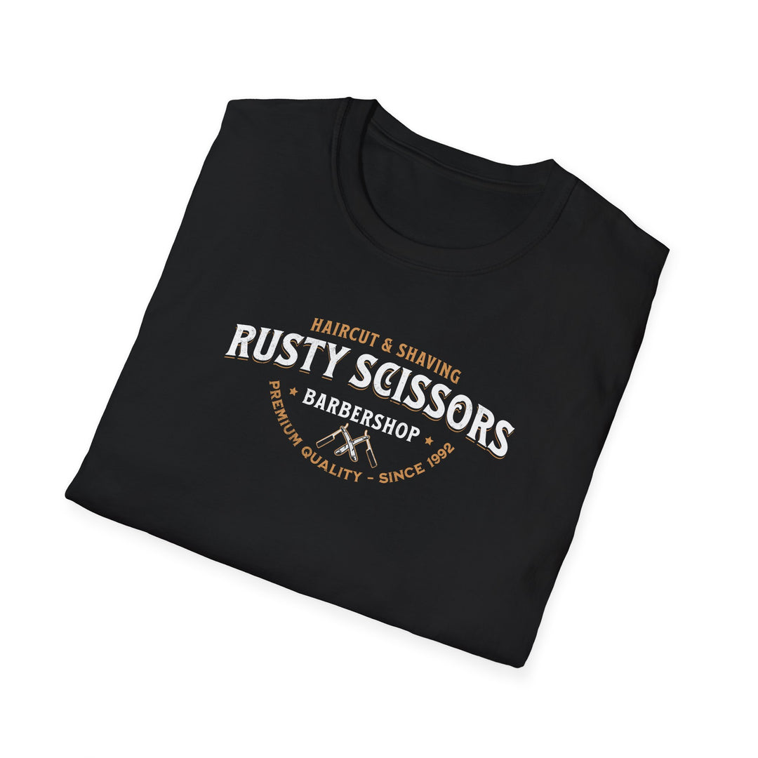 Rusty Scissors Barbershop T-Shirt
