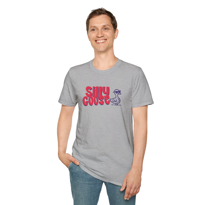 Silly Goose T-Shirt — Retro Playful Goose Graphic Tee