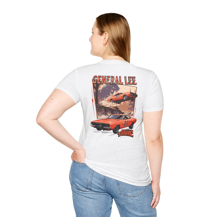 General Lee Garage T-Shirt — Classic Charger Car Graphic Tee