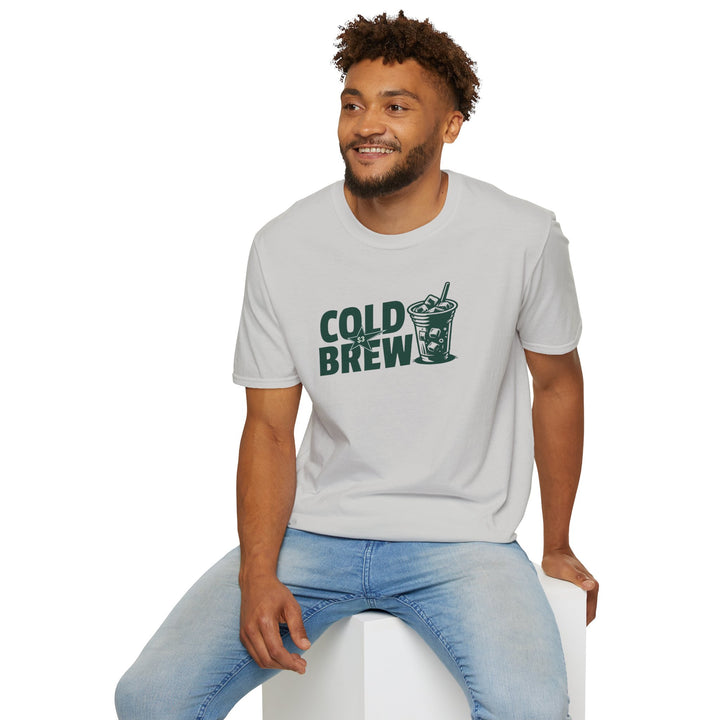 Cold Brew T-Shirt — Retro Coffee Graphic Tee