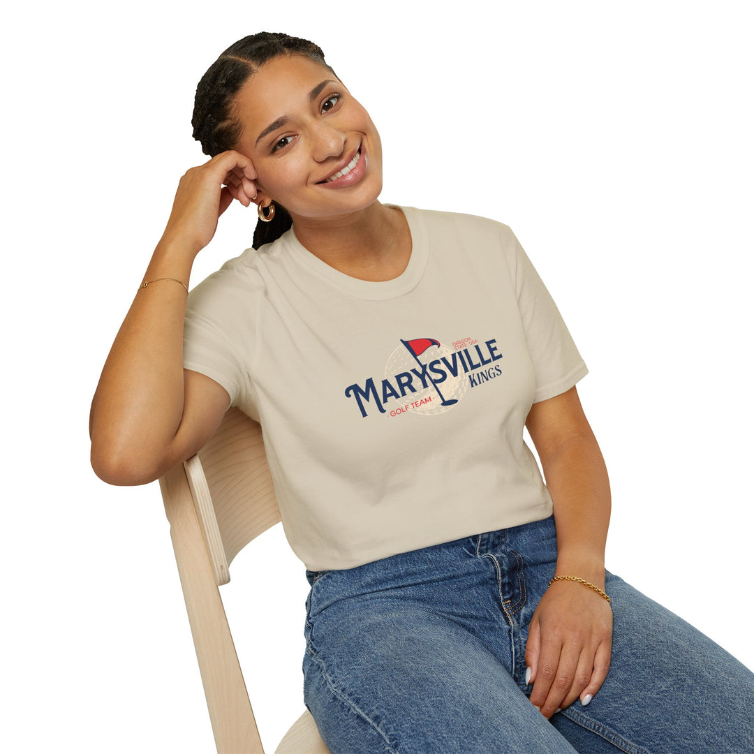 Marysville Kings Golf T-Shirt — Vintage Golf Logo