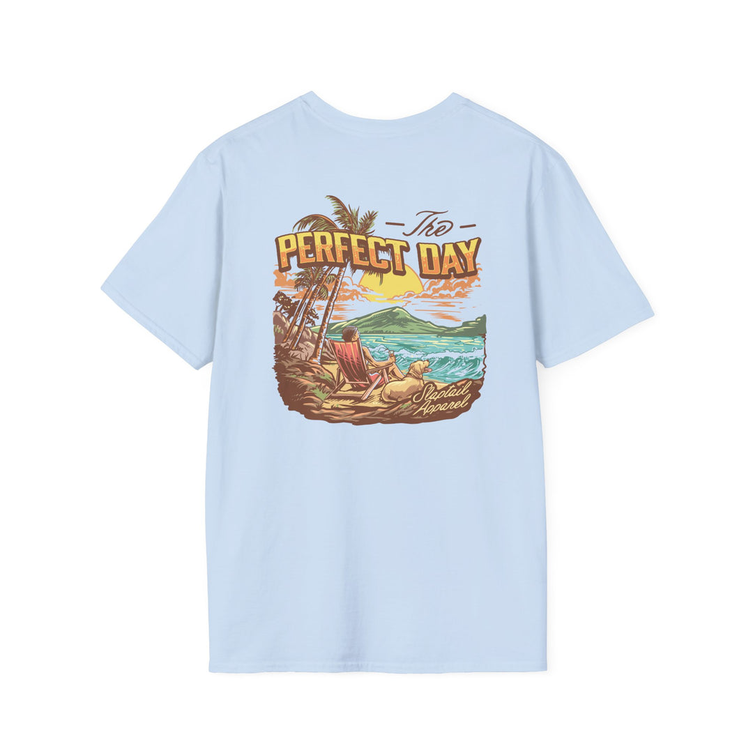 Perfect Day Beach T-Shirt — Tropical Vacation Graphic Tee