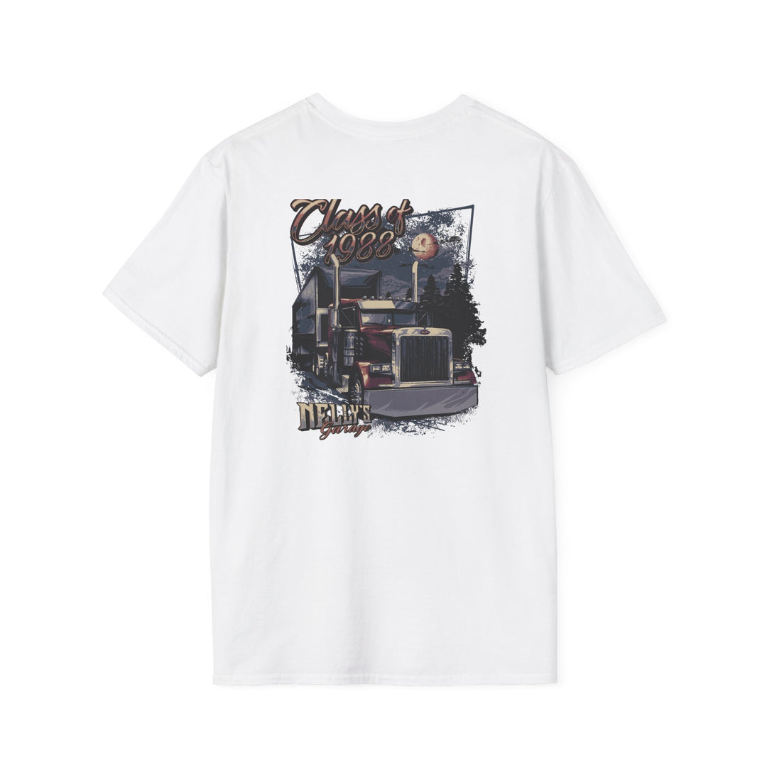 Peterbilt Trucker 80s Chrome Logo T-Shirt