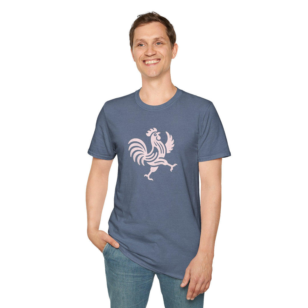 Rooster Graphic T-Shirt — Vintage Rooster Design