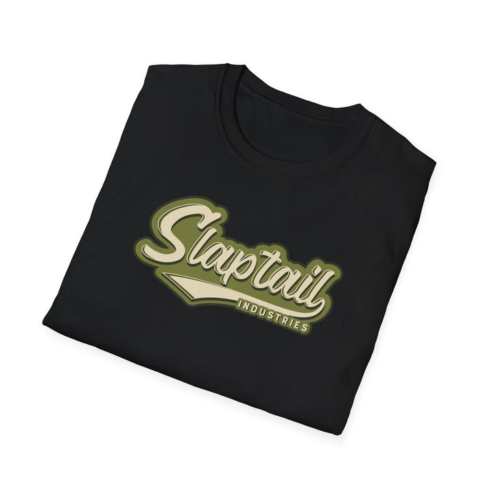 Fishing T-Shirt — "Slaptail Outdoors" Bass Logo Tee