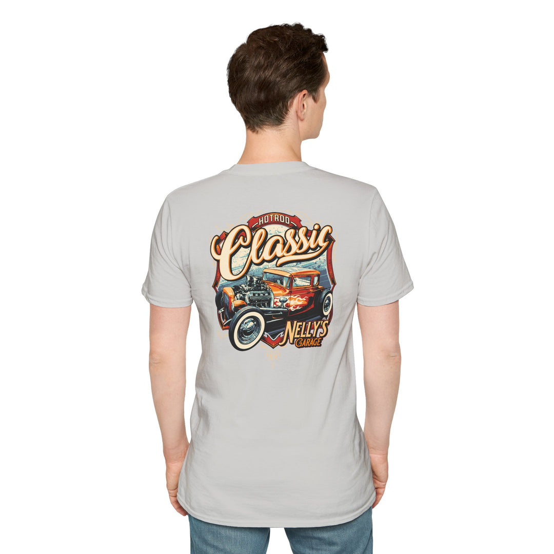 Classic Car 'Nelly's Garage' T-Shirt