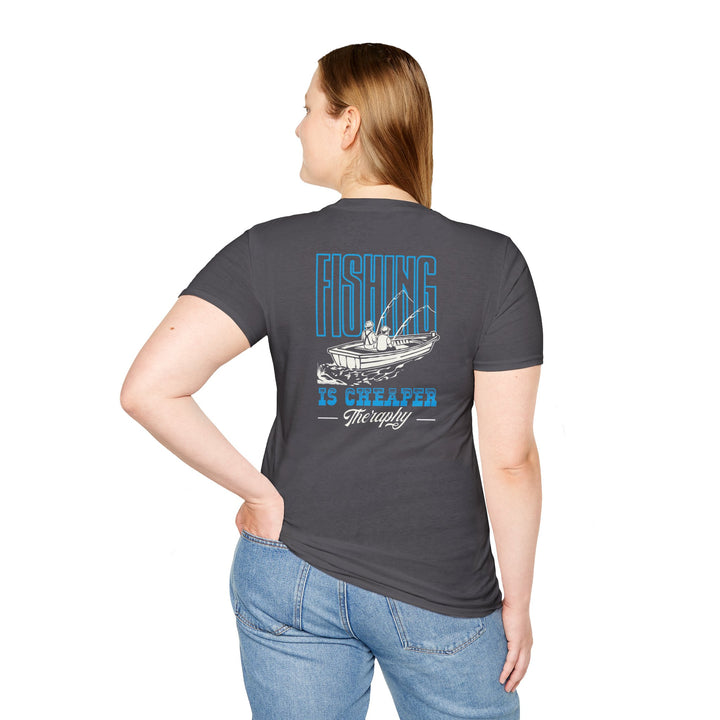 Fishing Is Cheaper Lightweight Angler T-Shirt