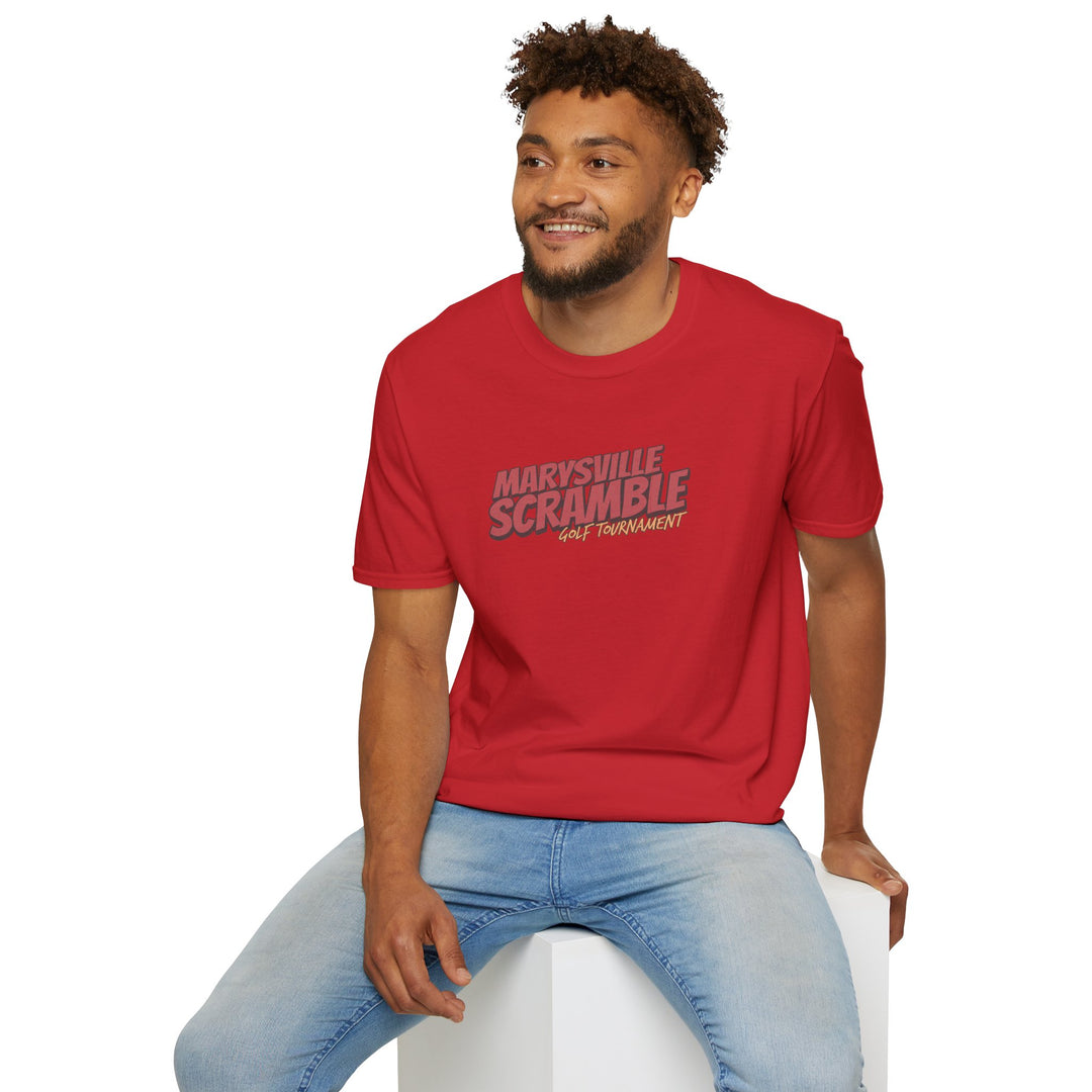 Marysville Scramble Retro Golf Tournament T-Shirt