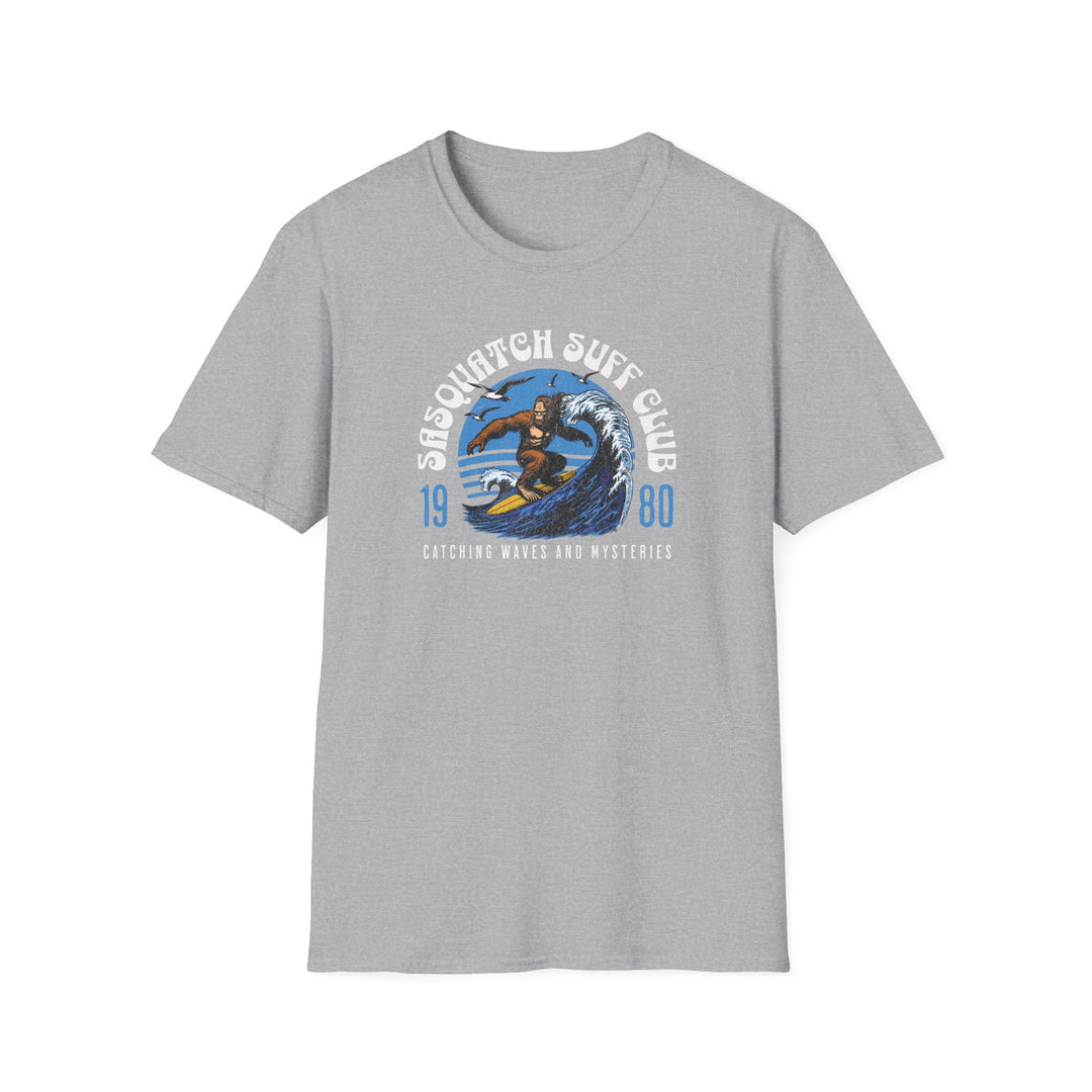 Sasqatch Surf Club Tee — Retro Surfing T-Shirt