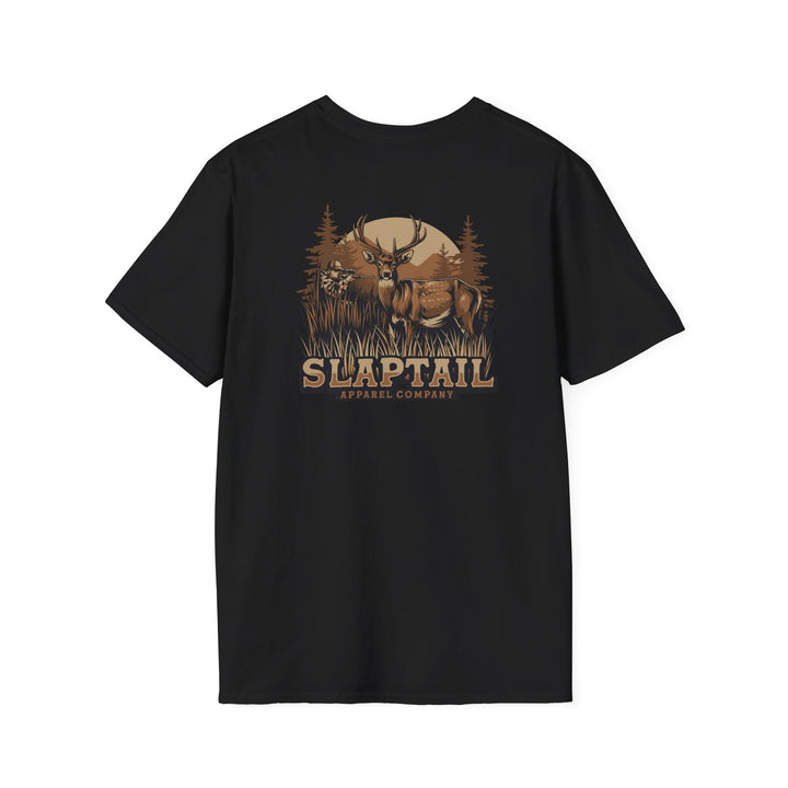 Slaptail Hunting T-Shirt — Deer & Wilderness Graphic Tee