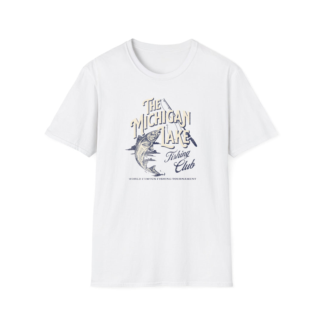 Michigan Lake Fishing Club T-Shirt — Vintage Angler Tee