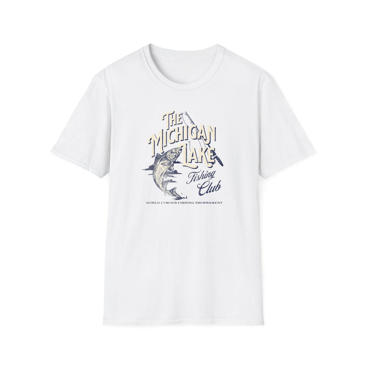 Michigan Lake Fishing Club T-Shirt — Vintage Angler Tee