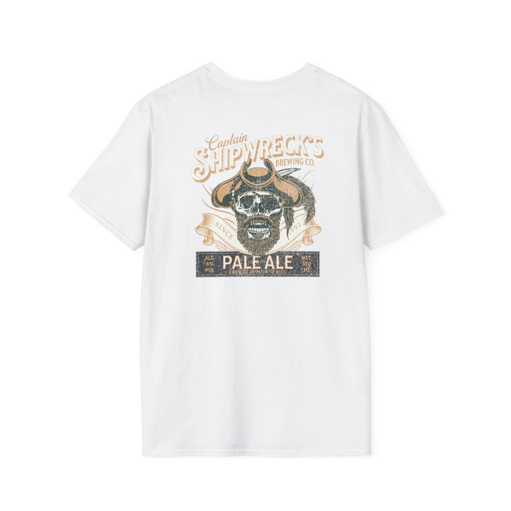 T-Shirt — Captain Shipwrecks Brewing Co. Retro Logo Tee