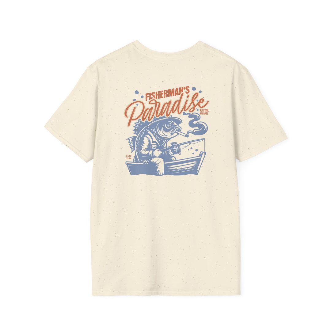 Fisherman’s Paradise Fishing Graphic T-Shirt