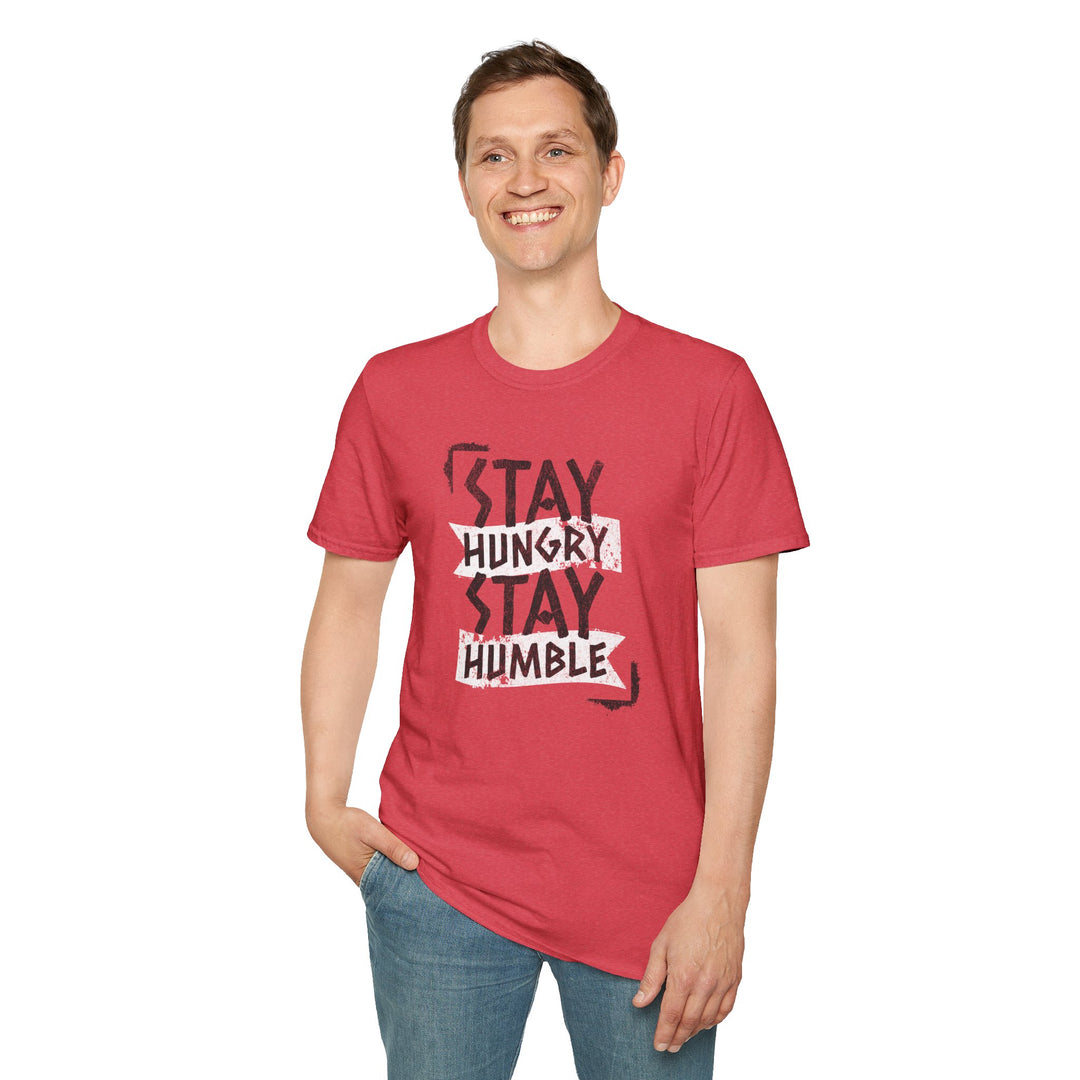 Stay Hungry Stay Humble Motivational T-Shirt