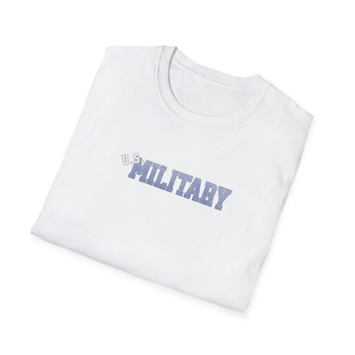 Military Motorcycle American Flag T-Shirt