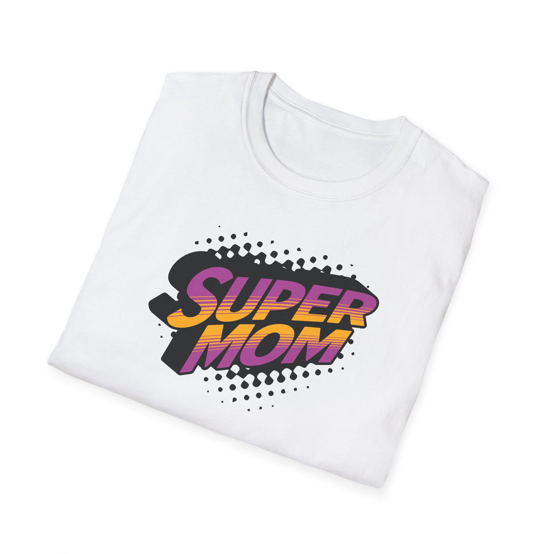 Super Mom Retro Comic T-Shirt