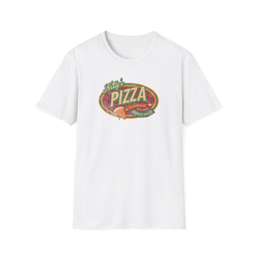 Vintage Pizza Tee — Retro 'Nelly's Pizza House' T-Shirt