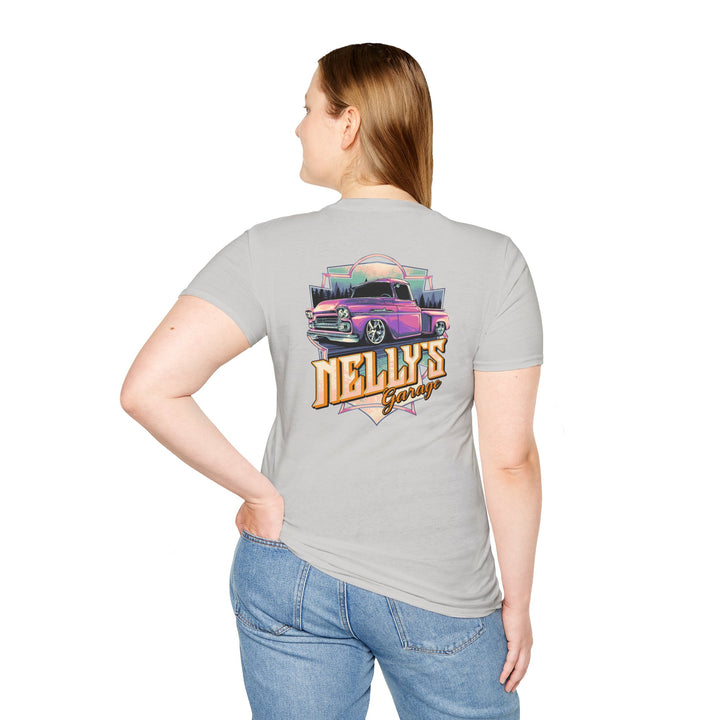 Retro Car Graphic Unisex T-Shirt - 58' Chevy Nelly's Garage
