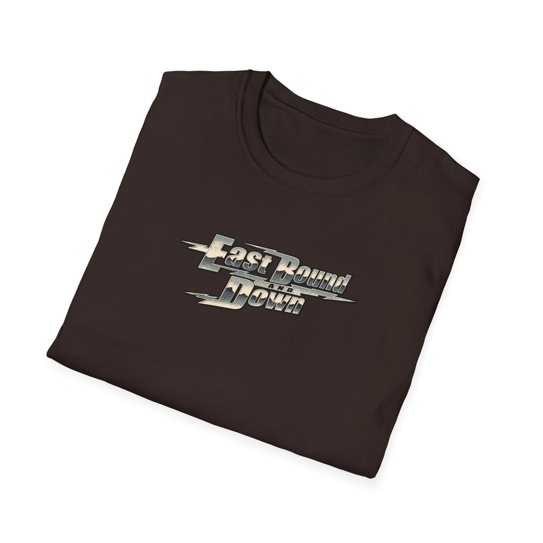 Trucker Graphic T-Shirt - "East Bound and Down" Vintage Semi Truck Design