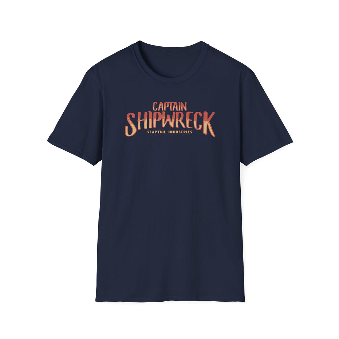 Shipwreck Captain T-Shirt – “Captain Shipwreck: The Great Escape” Graphic Tee