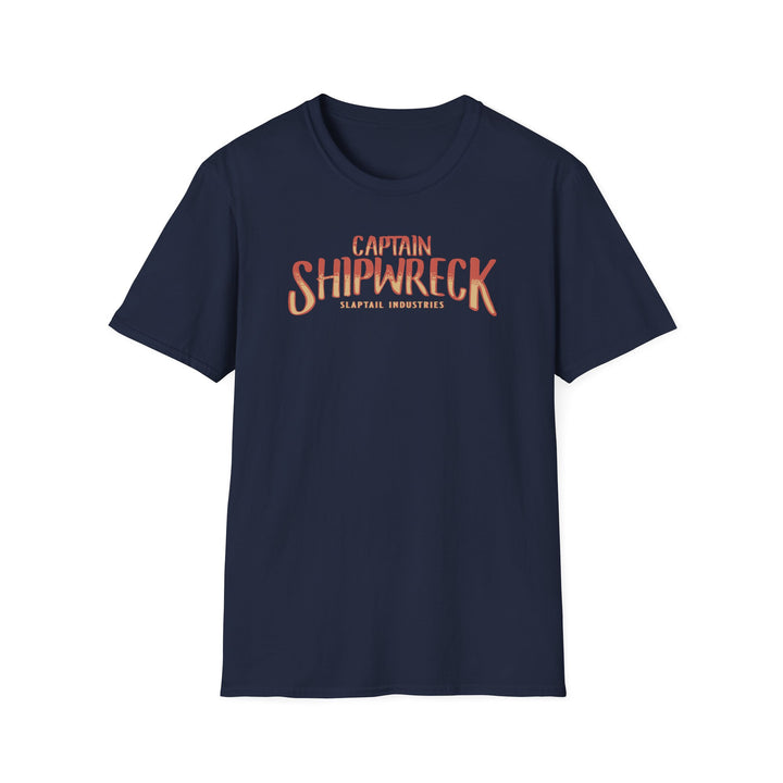 Shipwreck Captain T-Shirt – “Captain Shipwreck: The Great Escape” Graphic Tee