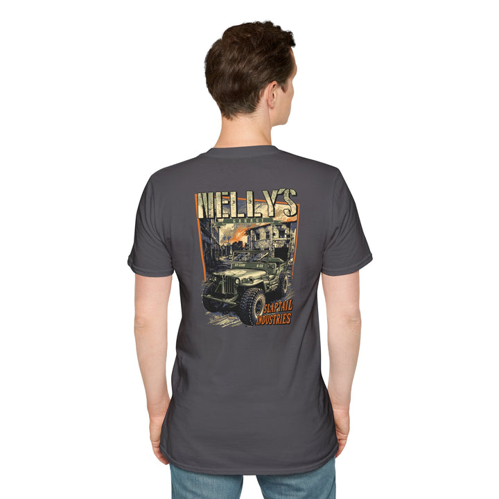 Willys Vintage Military Jeep Off-Road T-Shirt