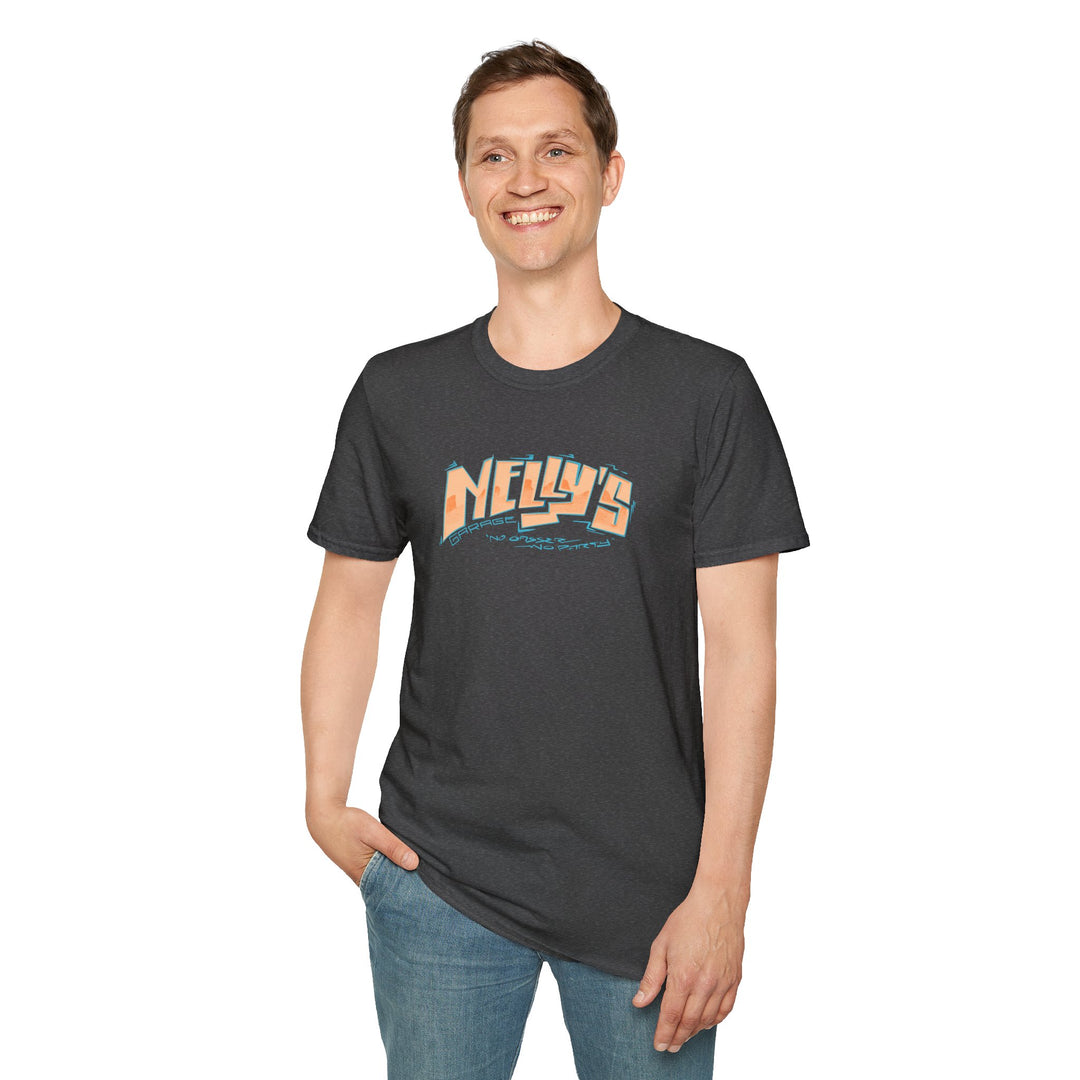 Nelly's Garage Retro Gasser Tee - Chevy Hot Rod T-Shirt