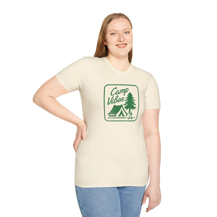 Camp Vibes Camping Graphic T-Shirt