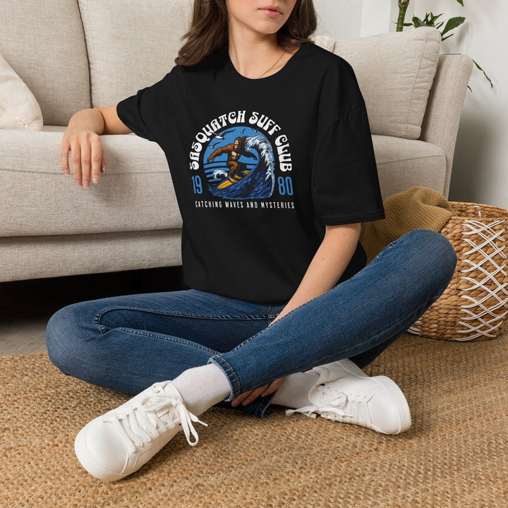 Sasqatch Surf Club Tee — Retro Surfing T-Shirt