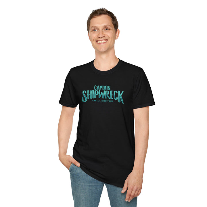 Nautical Adventure Unisex T-Shirt - Captain Shipwreck Design