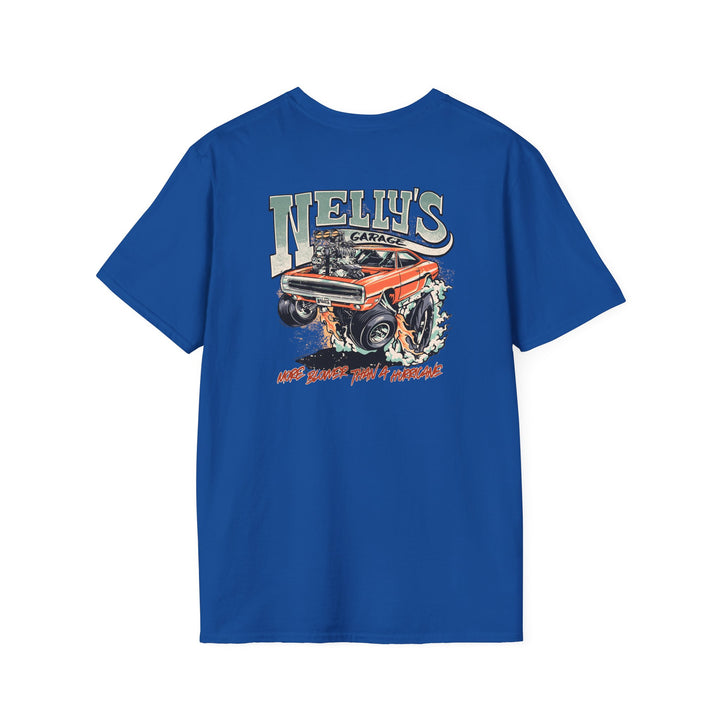 T-Shirt — 'Nelly's Garage' Gasser Edition Vintage Logo Tee