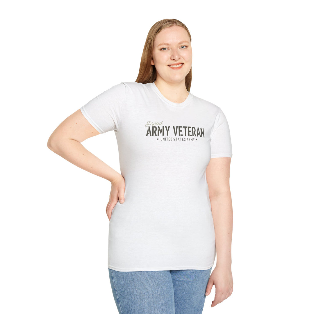 Army Veteran Tribute T-Shirt for Proud Service Members