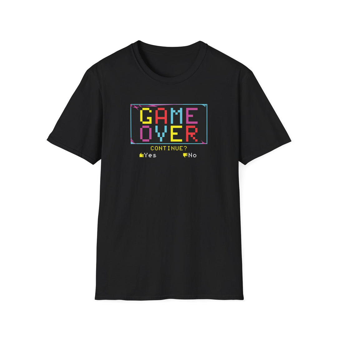 Retro "Game Over" T-Shirt — Pixel Video Game Tee