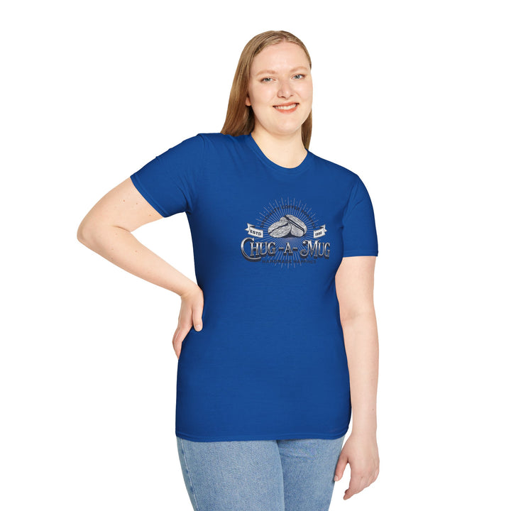 Chug-A-Mug Vintage Coffee T-Shirt — Retro Coffeehouse Tee