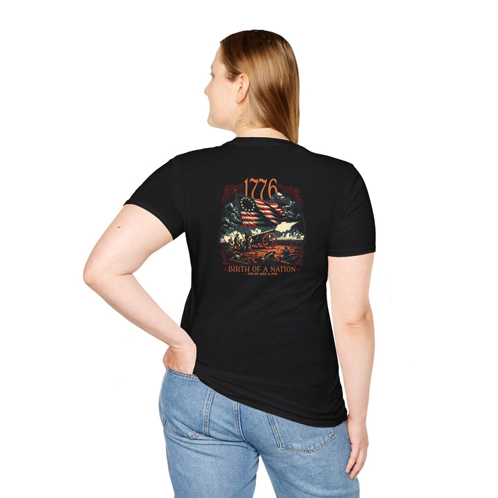 1776 Birth of a Nation Patriotic T-Shirt