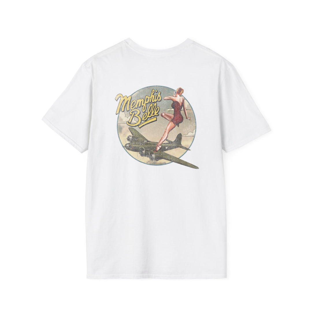 Memphis Belle Vintage Pin-Up T-Shirt