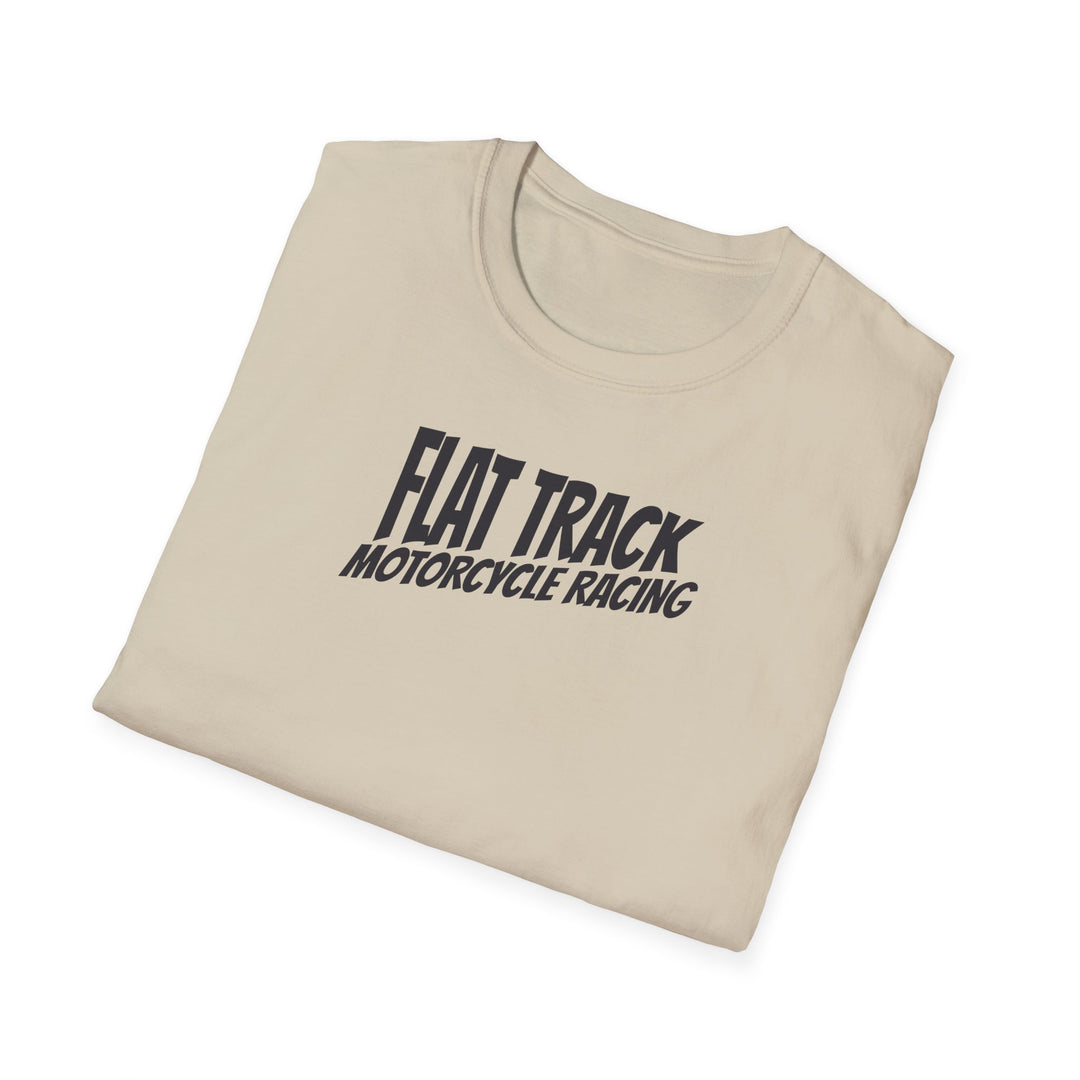 Flat Track Motorcycle Racing T-Shirt — Vintage Rider Tee