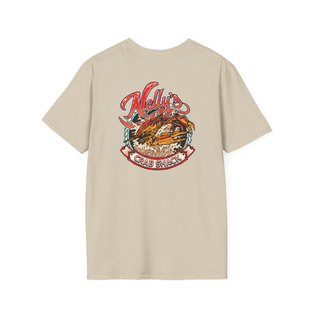 T-Shirt — Nelly's Crab Shack Vintage Seafood Graphic Tee