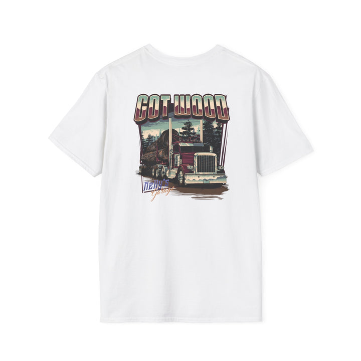 Got Wood Truck Tee — Vintage Logging Truck Graphic T-Shirt