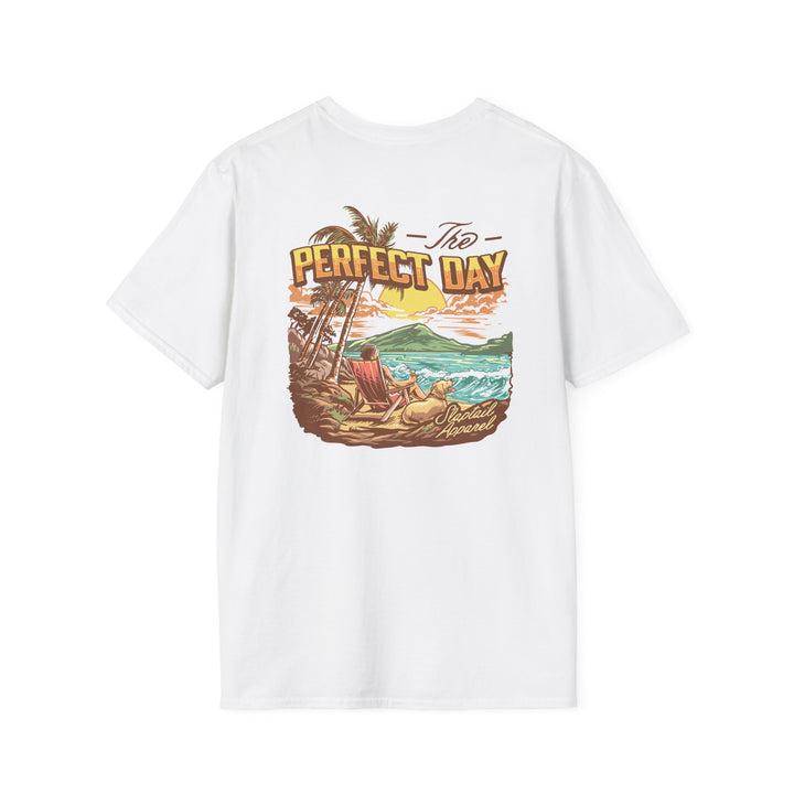 Perfect Day Beach T-Shirt — Tropical Vacation Graphic Tee