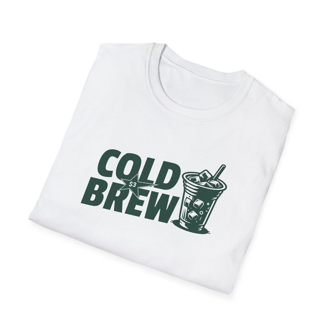 Cold Brew T-Shirt — Retro Coffee Graphic Tee