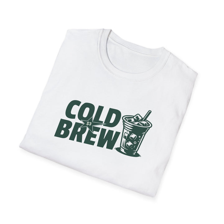 Cold Brew T-Shirt — Retro Coffee Graphic Tee