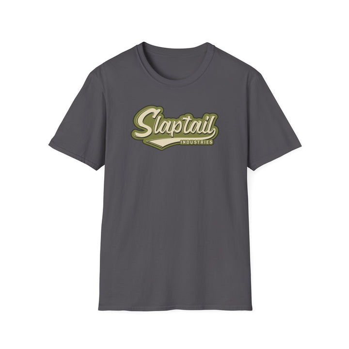 Fishing T-Shirt — "Slaptail Outdoors" Bass Logo Tee