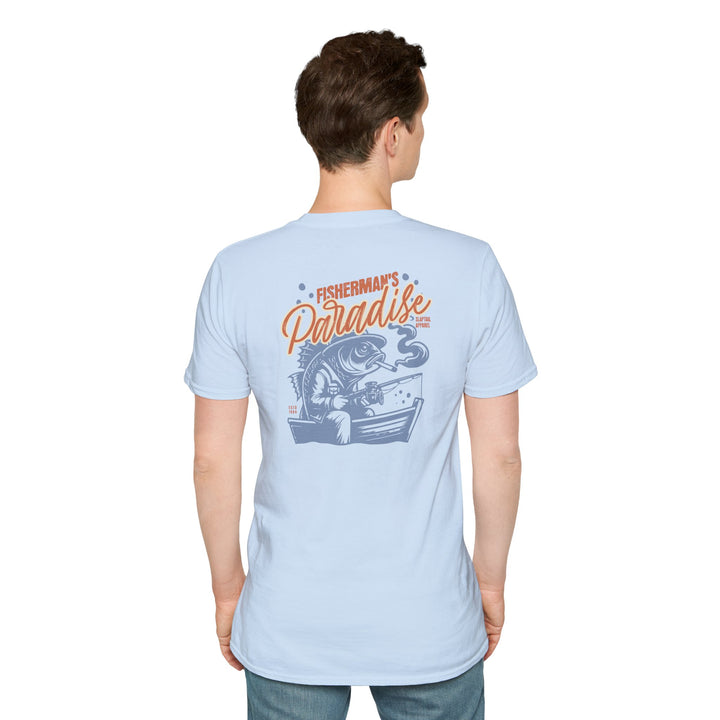 Fisherman’s Paradise Fishing Graphic T-Shirt