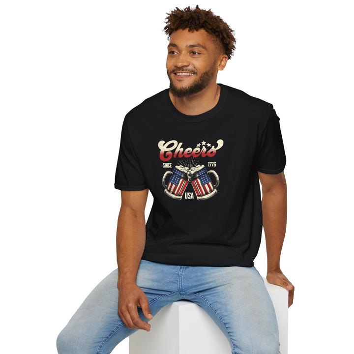 Patriotic Cheers USA T-Shirt