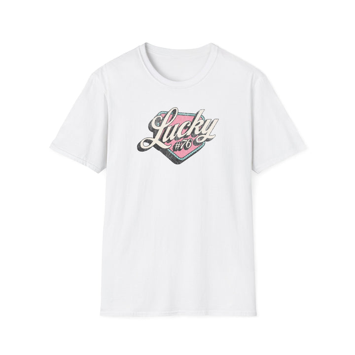 Lucky #76 Graphic T-Shirt — Retro Casino Vibe