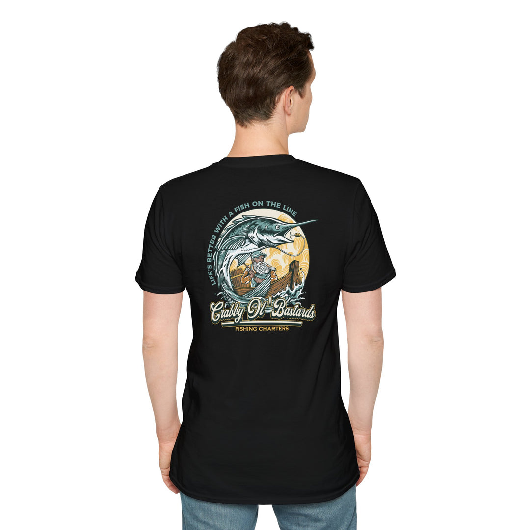 Crabby Ol’ Bastards Fishing T-Shirt