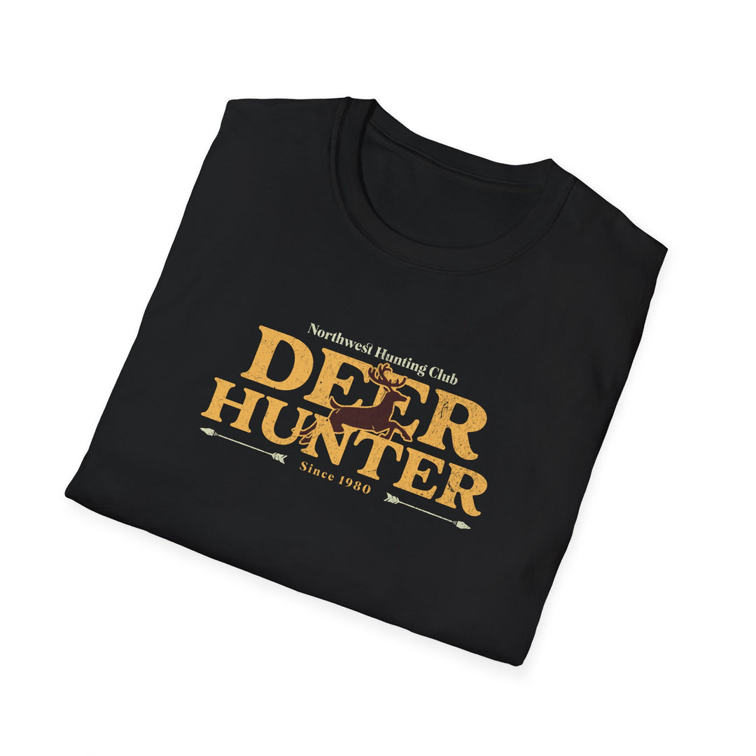 Deer Hunter Graphic T-Shirt — Vintage Outdoor Hunting Tee